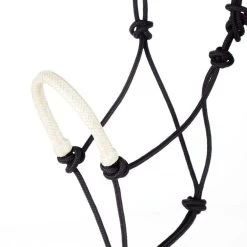 Classic Braided Rawhide Noseband Rope Halter With 8 Foot Lead Rope -HORSE TACK Store 144281 470738