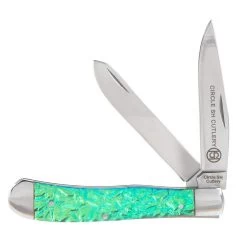 Circle SH Blue Colored Morph Trapper Knife CSH-14