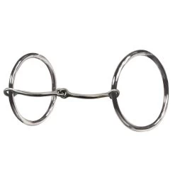 Professionals Choice Brittany Pozzi O-Ring Smooth Snaffle Bit