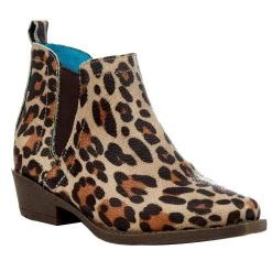 M+F Kids Ariat Leopard Dixon Lucy Bootie