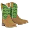 Tin Haul Footwear Youth Green Geo Bronc Cowboy Boot -HORSE TACK Store 146164 default l