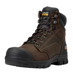 Ariat Women`s Brown Treadfast Steel Toe Work Boot