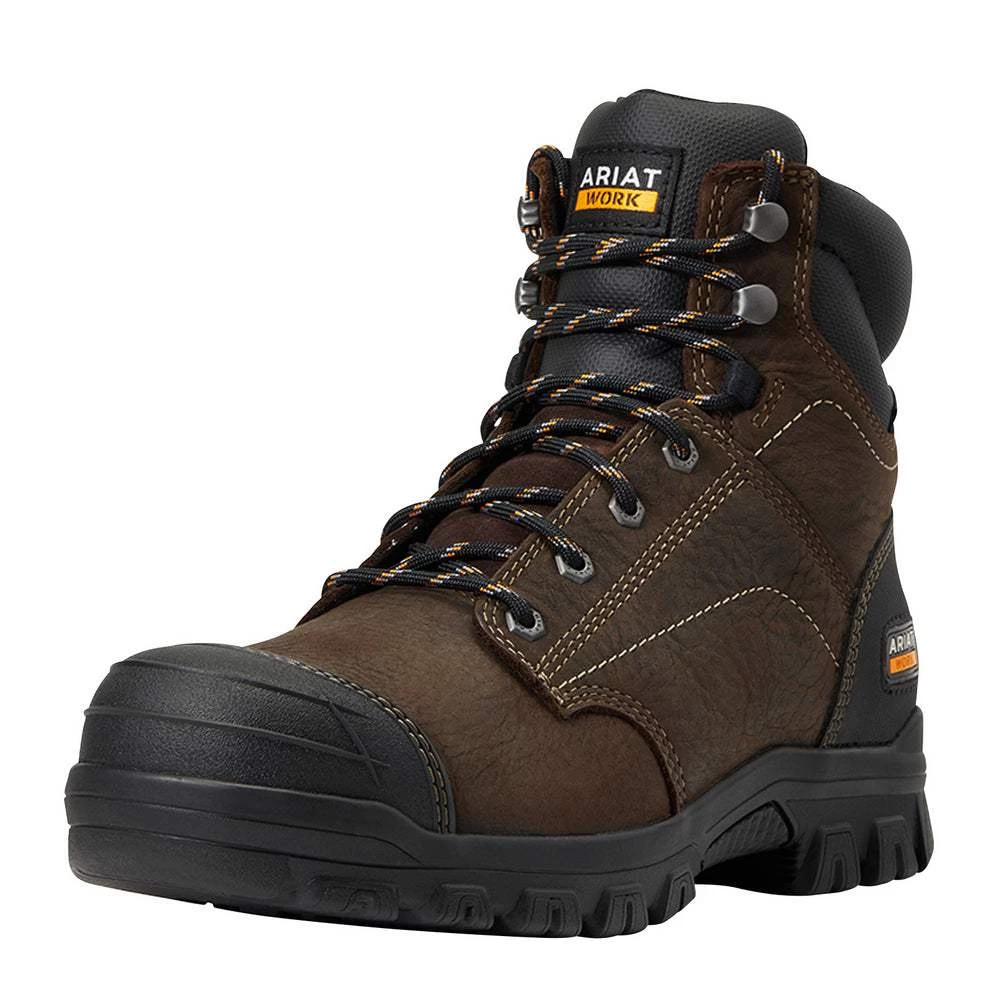 Ariat Women`s Brown Treadfast Steel Toe Work Boot 3 Ariat Women`s Brown Treadfast Steel Toe Work Boot