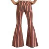 Girls Rock & Roll Denim Striped Bell Bottom -HORSE TACK Store 147263 default l
