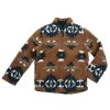 Wrangler Boys Brown Aztec Sherpa Pullover -HORSE TACK Store 147990 default l