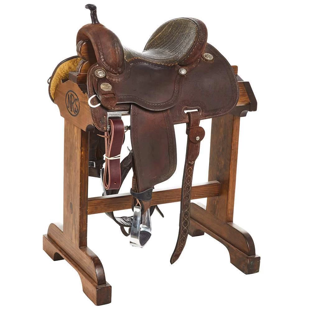 NRS Used 14in Martin Crown C Barrel Saddle 3 NRS Used 14in Martin Crown C Barrel Saddle