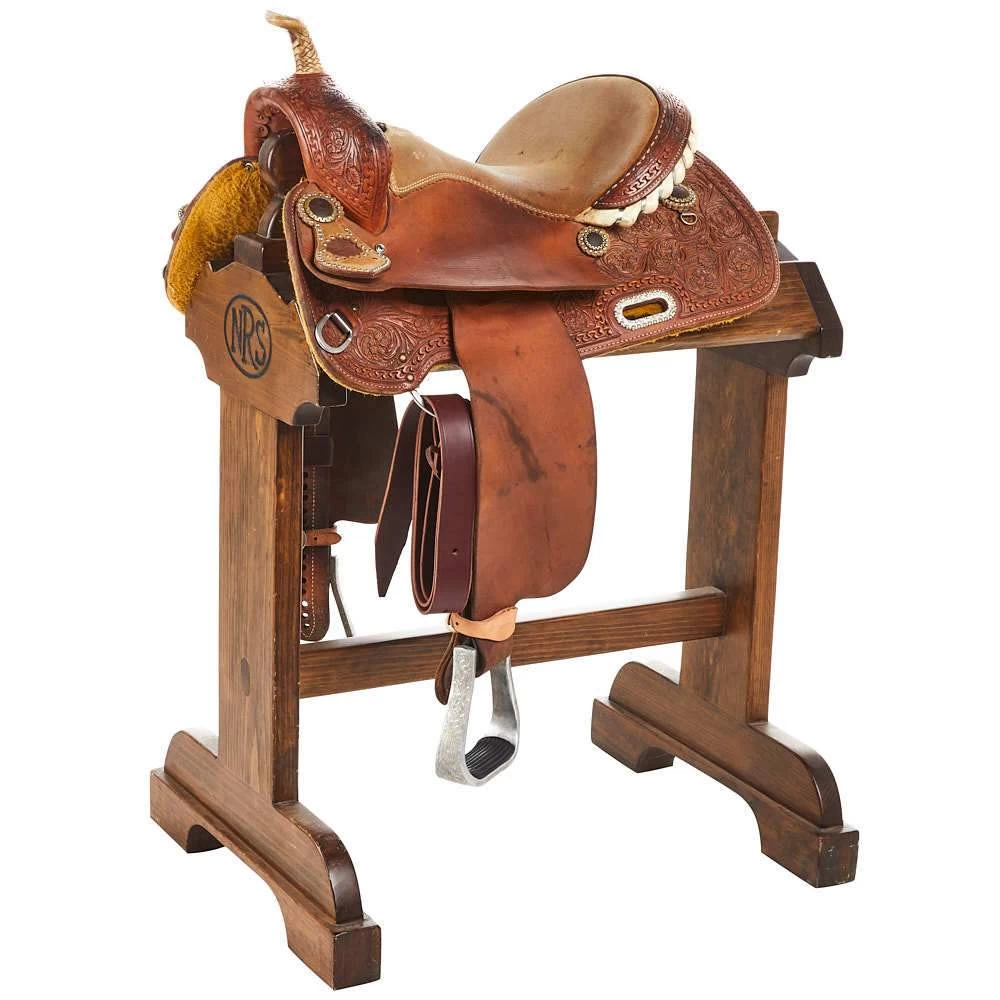 NRS Used 14.5in Teskey`s Barrel Saddle 3 NRS Used 14.5in Teskey`s Barrel Saddle