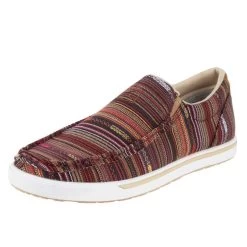 Twisted X Women's Merlot Multi Slide On Casual Shoe