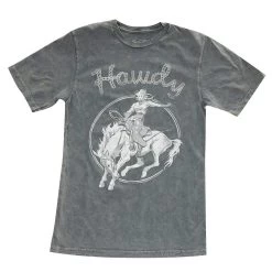 Lotus Fashion Women's Howdy Graphic Tee