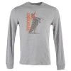 Wrangler Grey Long Sleeve Bull Riding T-Shirt -HORSE TACK Store 151282 default l
