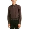 Ariat Boy's Merce Classic Long Sleeve Friar Brown Shirt -HORSE TACK Store 151295 default l