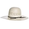 American Hats AHC JC4210 2 Cord Black Band 4 1/4in. Brim Open Crown Straw Cowboy Hat -HORSE TACK Store 151741 default l