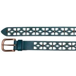 Women's Catchfly Turquoise Aztec Laser Cut Belt