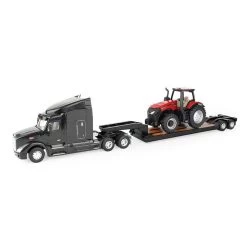 Tomy Peterbilt With Lowboy Trailer Set