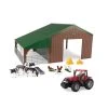 Tomy Farm Building With Case Tractor Play Set 2 Tomy Farm Building With Case Tractor Play Set -HORSE TACK Store 152184 default l