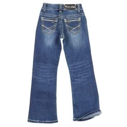 Cowboy Legend Girl's Rodeo Girl Medium Wash Jeans