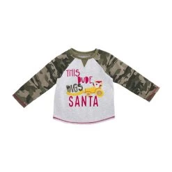 Mud Pie Santa Construction Tee
