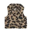 Girl's Mud Pie Leopard Sherpa Vest -HORSE TACK Store 154584 default l