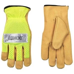 Kinco Gloves Lime Mesh Back Gloves