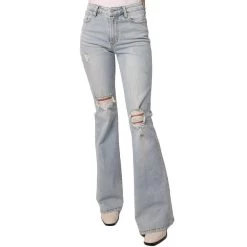 Dear John Denim Inc Women's Windmill High Rise Flare Jeans