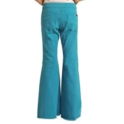 Rock & Roll Denim N Girls Teal Button Bell