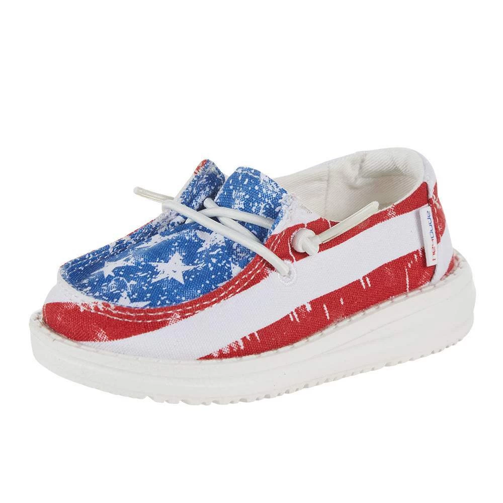 Heydude Toddler Hey Dude Wendy Star Spangled Casual 3 Heydude Toddler Hey Dude Wendy Star Spangled Casual