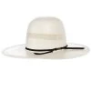 American Hats AHC 7104 Solid Weave Fancy Vent Ivory 4 1/4in. Brim Round Oval Open Crown Cowboy Hat 2 American Hats AHC 7104 Solid Weave Fancy Vent Ivory 4 1/4in. Brim Round Oval Open Crown Cowboy Hat -HORSE TACK Store 156308 default l