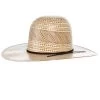 Rodeo King Yuma 4 1/4in. Brim Open Crown Straw Cowboy Hat