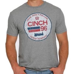 Cinch Men's Carbon 96 Graphic Tee