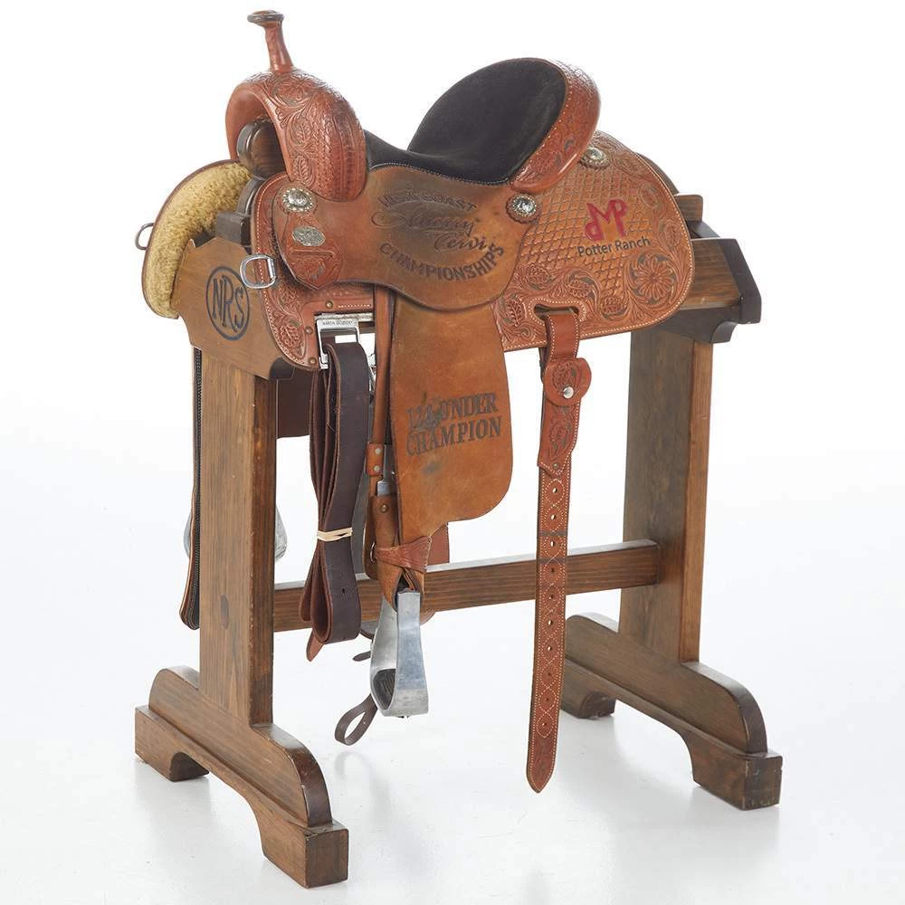 NRS Used 13in Martin Crown C Barrel Saddle 3 NRS Used 13in Martin Crown C Barrel Saddle