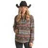 Rock & Roll Denim Teal Aztec Shacket 1 Rock & Roll Denim Teal Aztec Shacket -HORSE TACK Store 157709 default l