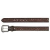 Men's JP West Tooled Belt With Black Accents 2 Men's JP West Tooled Belt With Black Accents -HORSE TACK Store 157854 default l