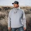STS Ranch Wear Men's Slade Waffle Pullover Gray Hoodie -HORSE TACK Store 157870 default l