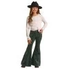 Rock & Roll Denim Green Corduroy Bell Bottoms -HORSE TACK Store 158059 default l