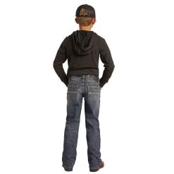 Rock & Roll Denim Rope Stitch V Jeans