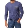 Wrangler Men's Yellowstone Denim Blue L/S Tee Shirt 2 Wrangler Men's Yellowstone Denim Blue L/S Tee Shirt -HORSE TACK Store 158390 default l