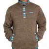 Men's Cinch Fleece Pullover Quarter Snap -HORSE TACK Store 158469 default l