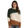 Panhandle Women's Color Blocked Sweater