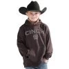 Cinch Boy's Brown Hoodie -HORSE TACK Store 158850 default l