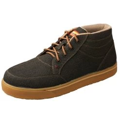 Twisted X Men's WorkKicks Nano Toe Met Guard Charcoal Work Boot