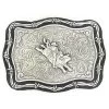 M&F Silver And Black Bull Rider Buckle -HORSE TACK Store 15948 default l