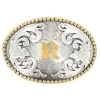 M&F R Initial Belt Buckle -HORSE TACK Store 15953 default l