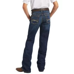 Ariat Boy's B4 Relaxed Ramos Fashion Bootcut Jean