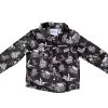 Shea Baby Boys Black Cowboy Print Pearl Snap Shirt -HORSE TACK Store 159970 default l