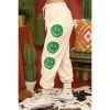 Fantastic Fawn Women's Smiley Face Cream Joggers -HORSE TACK Store 160429 default l