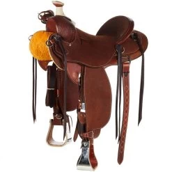 Martin Saddlery Chestnut 1/8 Breed Mini Basket Rancher