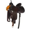Martin Saddlery Chocolate Crown C 1/2 Breed Barrel Saddle -HORSE TACK Store 160480 default l
