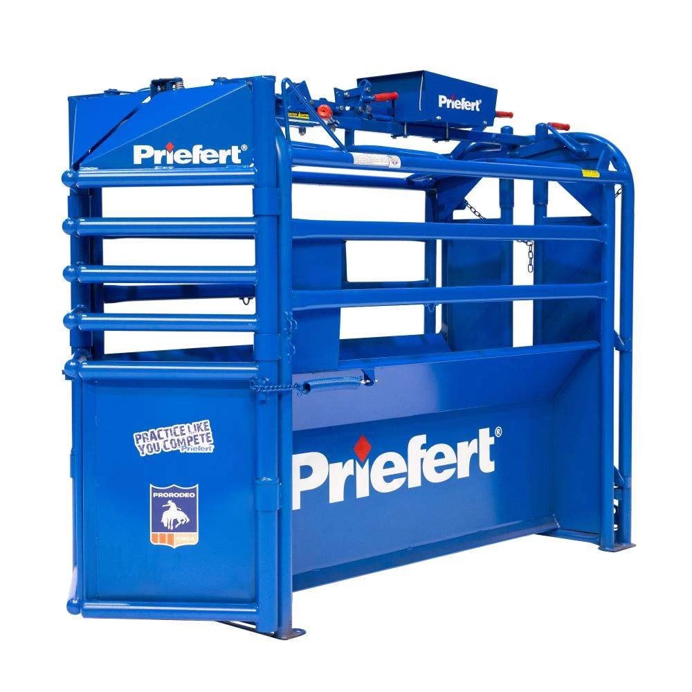 Priefert Model 22 Solar Powered Roping Chute 3 Priefert Model 22 Solar Powered Roping Chute