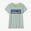 Girls Patagonia Regenerative Organic Cotton P-6 Logo Tee -HORSE TACK Store 161068 default l