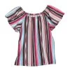 Girls Cowgirl Hardware Dark Chocolate Serape Short Sleeve Blouse -HORSE TACK Store 161075 default l